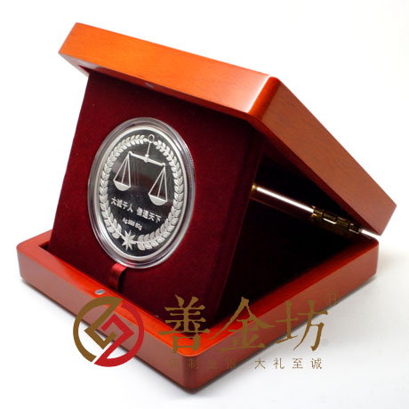 江西某會計師定制銀章_ 銀幣制作 紀念幣制作 紀念章制作 制作紀念幣 定做紀念幣 定做銀幣 紀念幣定制 周年慶典